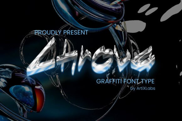 Chrova: A Bold Display Font for Creative Makers