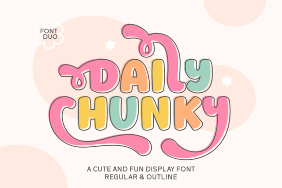 Daily Chunky Font for Bold Web Design