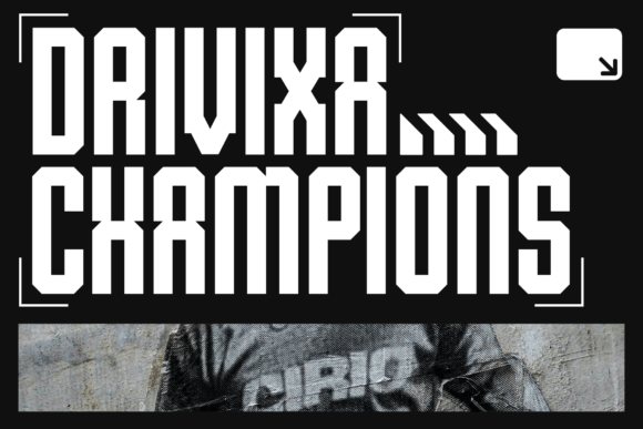 Drivixa Champions Font