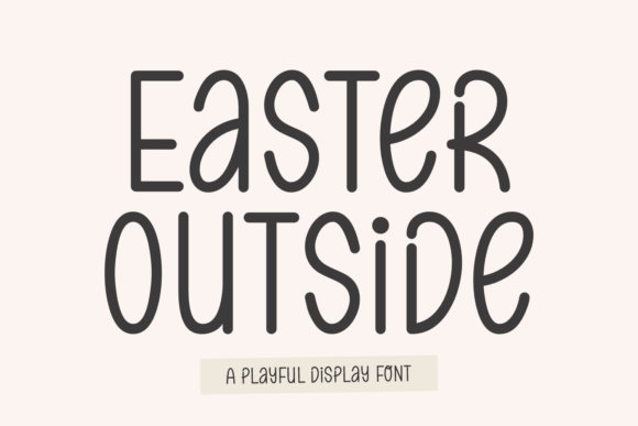 Easter Outside Font