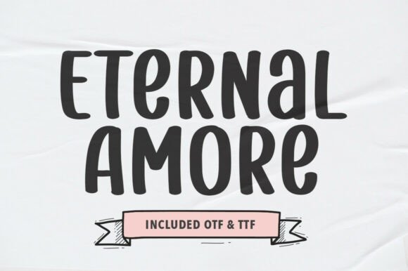 Eternal Amore Font for Elegant Branding