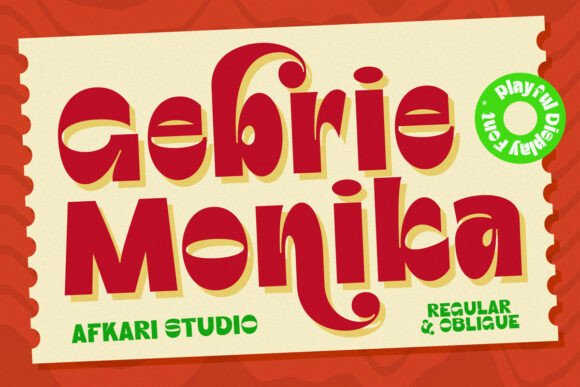 Gebrie Monika: A Font for Modern Branding