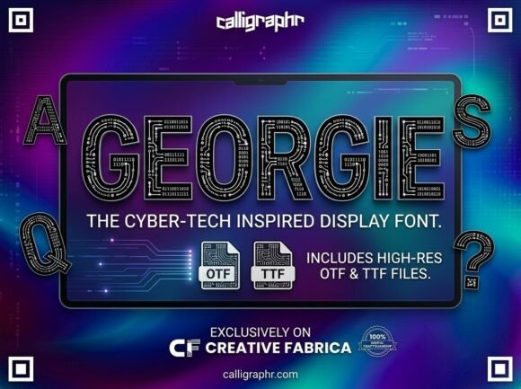 Georgie Font for Creative Design