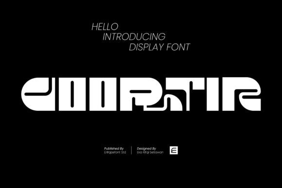 Goortir Font: Futuristic Display Type