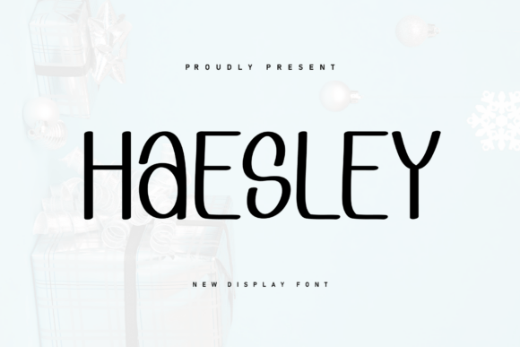Haesley: A Handwritten Font for Calm Design