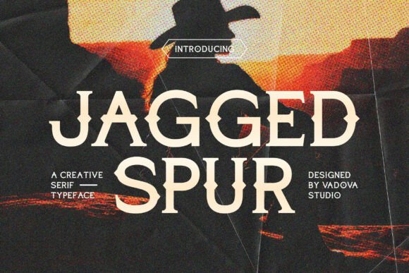 Jagged Spur Font for Bold Branding