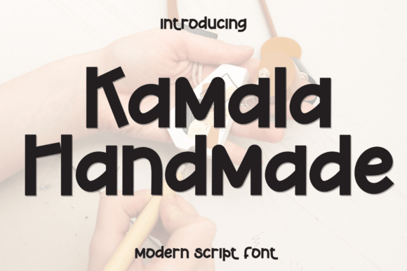Kamala Handmade Font