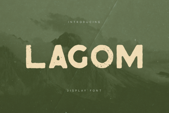 Lagom Font: Bold Vintage Style for Business