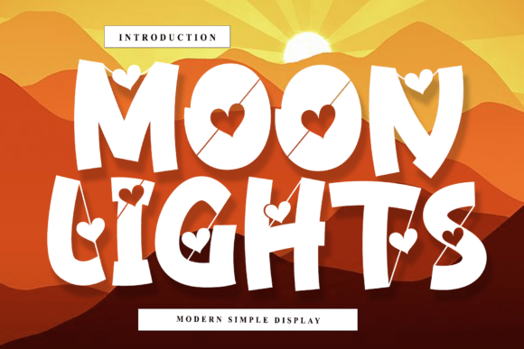 Moon Lights Font Review