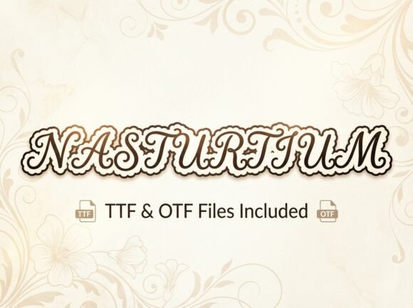 Nasturtium Font Review