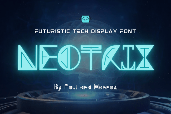 Neotrix Font: Futuristic Display Type