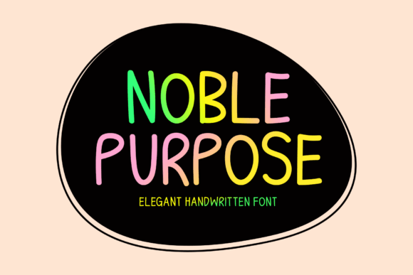 Noble Purpose Font for Business