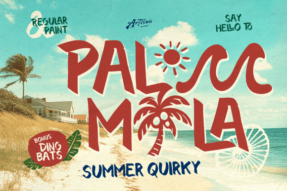 Palmila: A Summer Font for Bold Design
