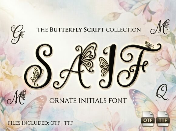 Saif: A Display Font for Elegant Branding