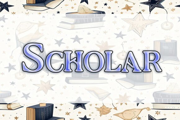 Scholar Font for Editorial Design