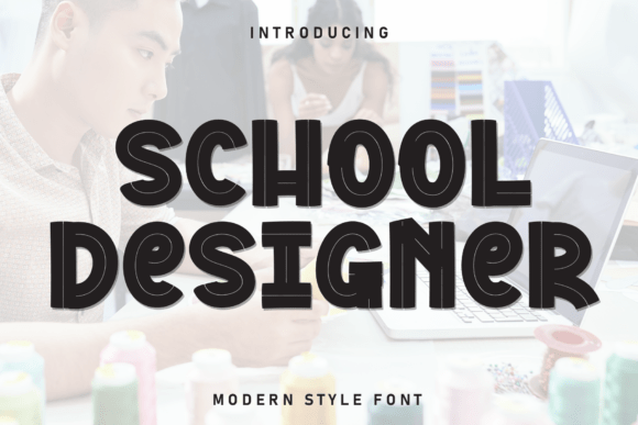 School Designer Font