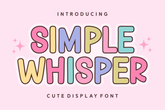 Simple Whisper Font
