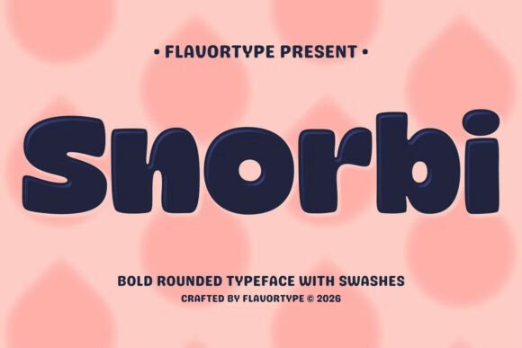 Snorbi Font for Web Design