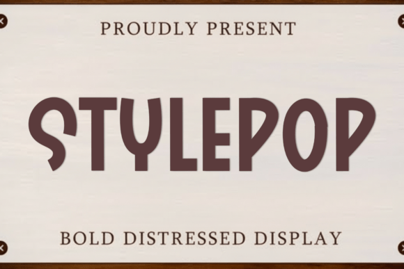 Stylepop Font for Web Design