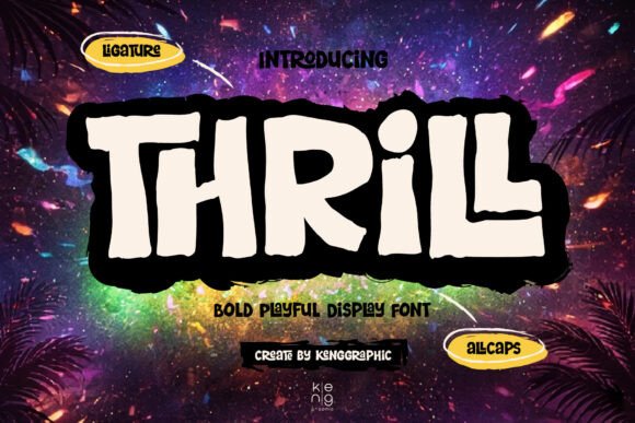 Thrill: A Bold Display Font